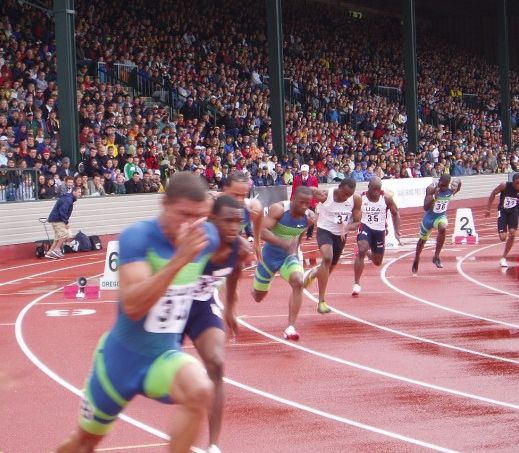 Leichtathletik Start  ChunkySoupWIKI